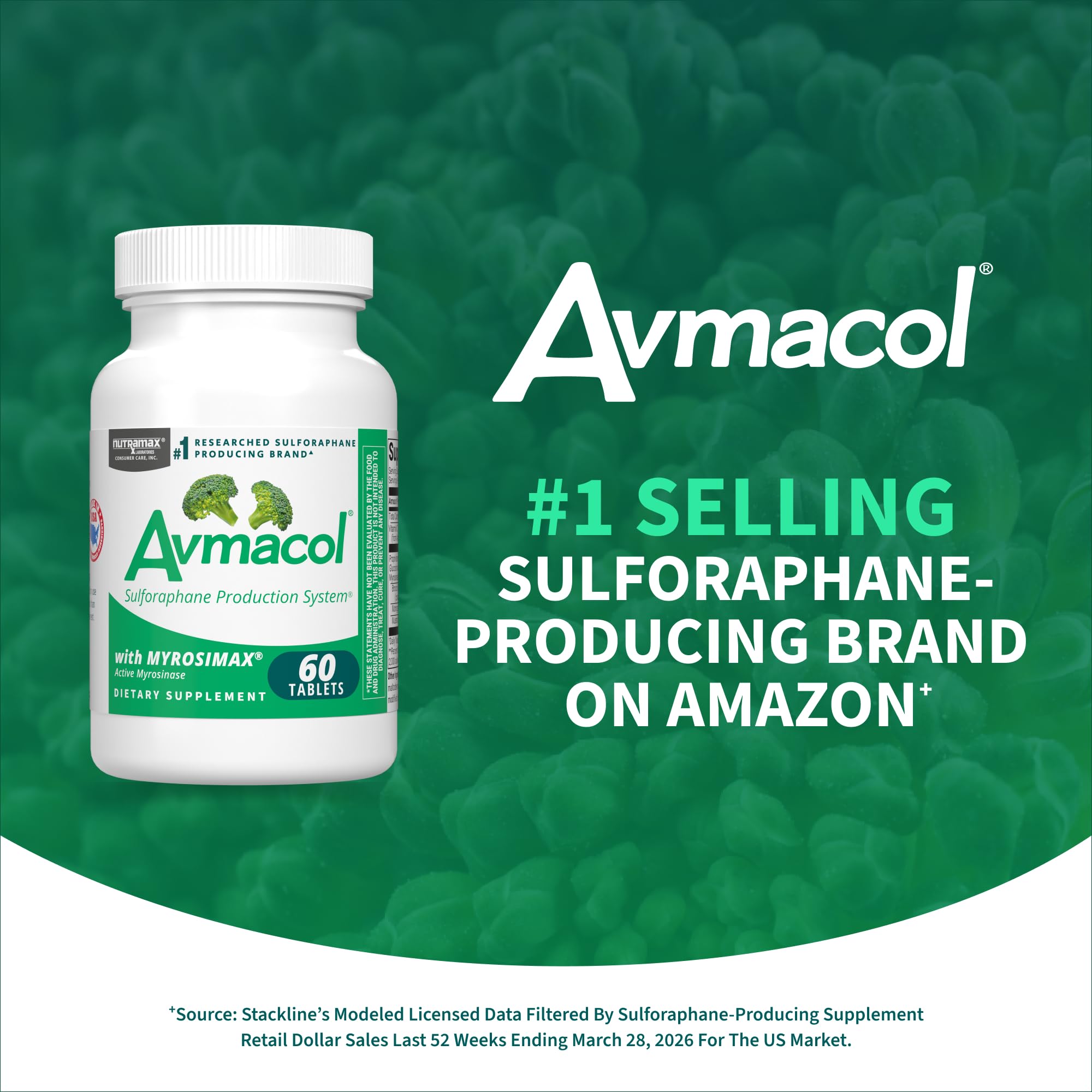 Nutramax Avmacol Sulforaphane Detox Support

