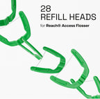 Reach Access Flosser Bundle | Refill Heads Included

