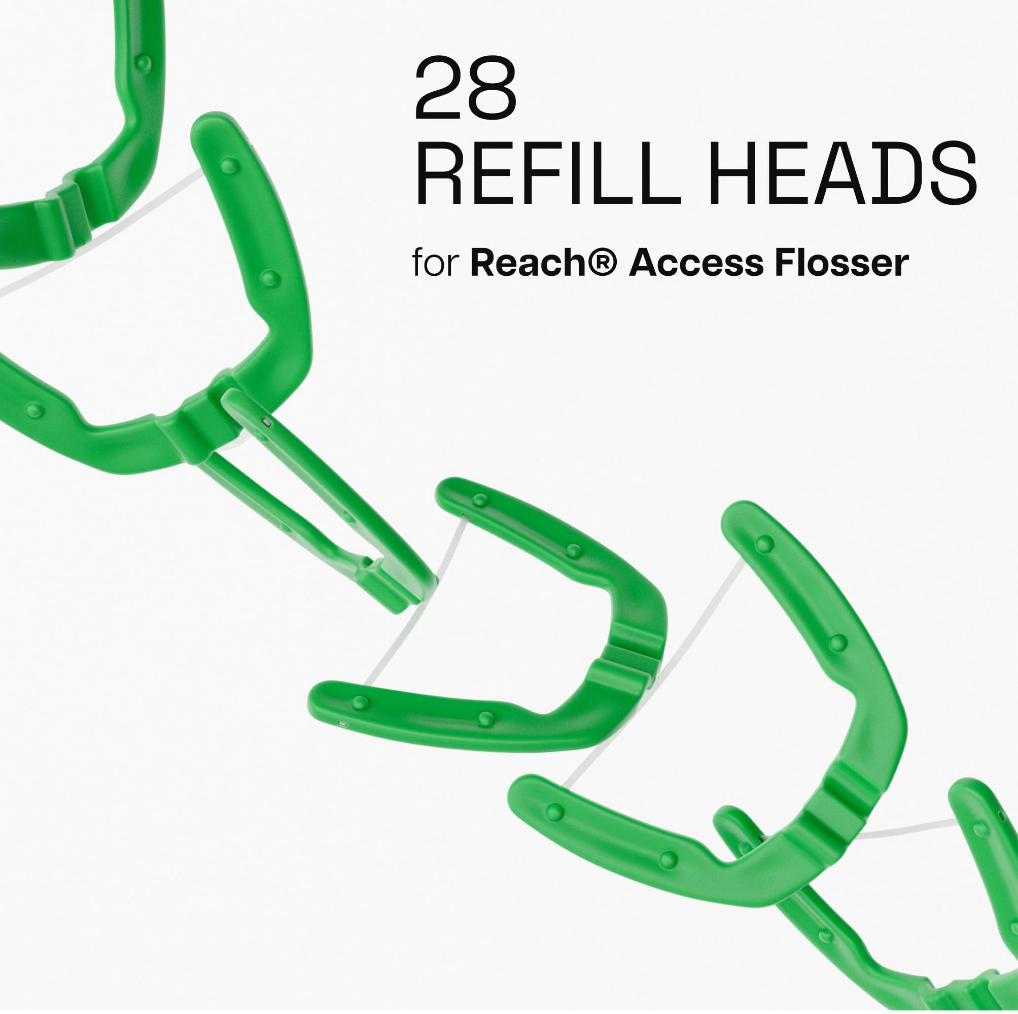 Reach Access Flosser Bundle | Refill Heads Included

