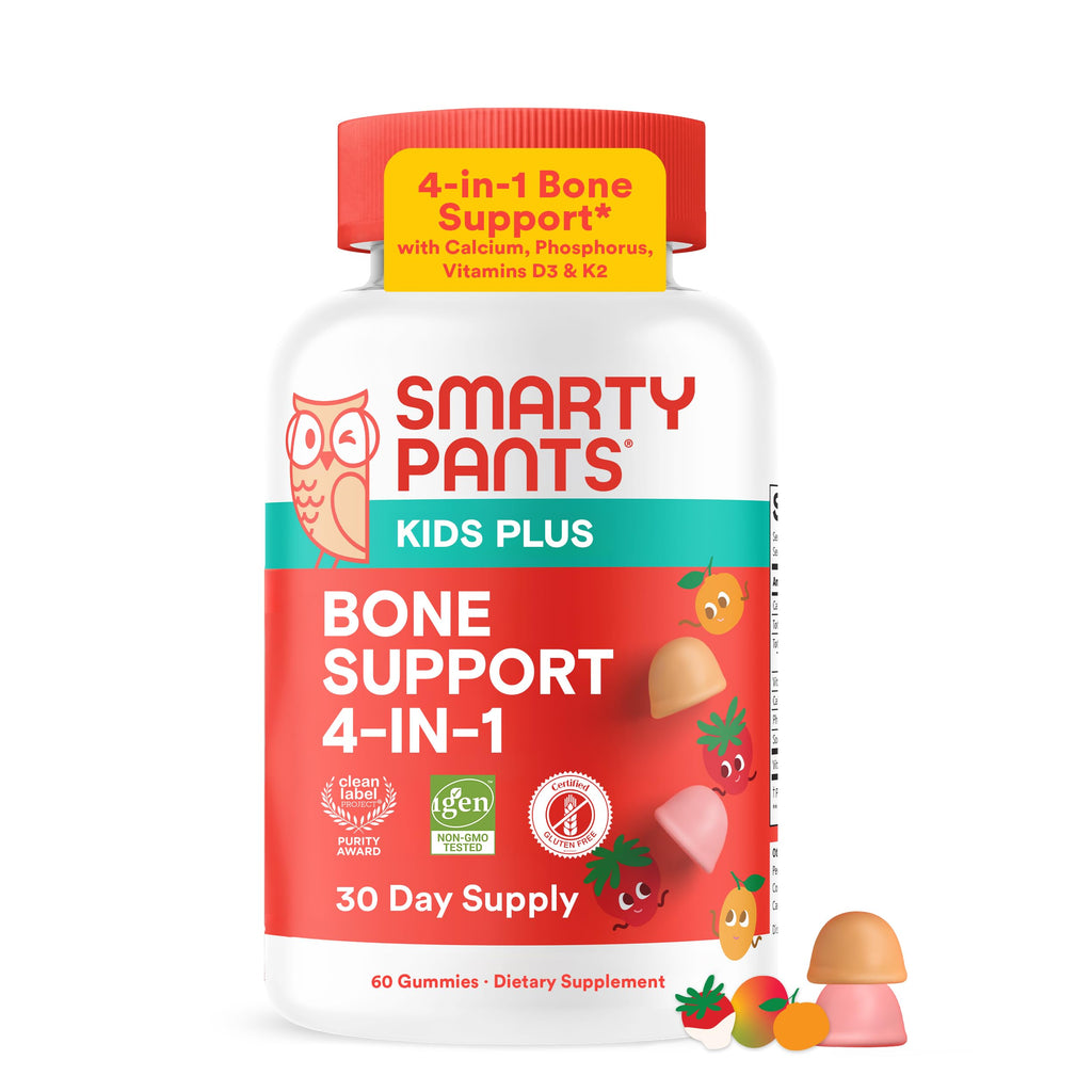 SmartyPants Kids 4-in-1 Gummy with Calcium D3 K2

