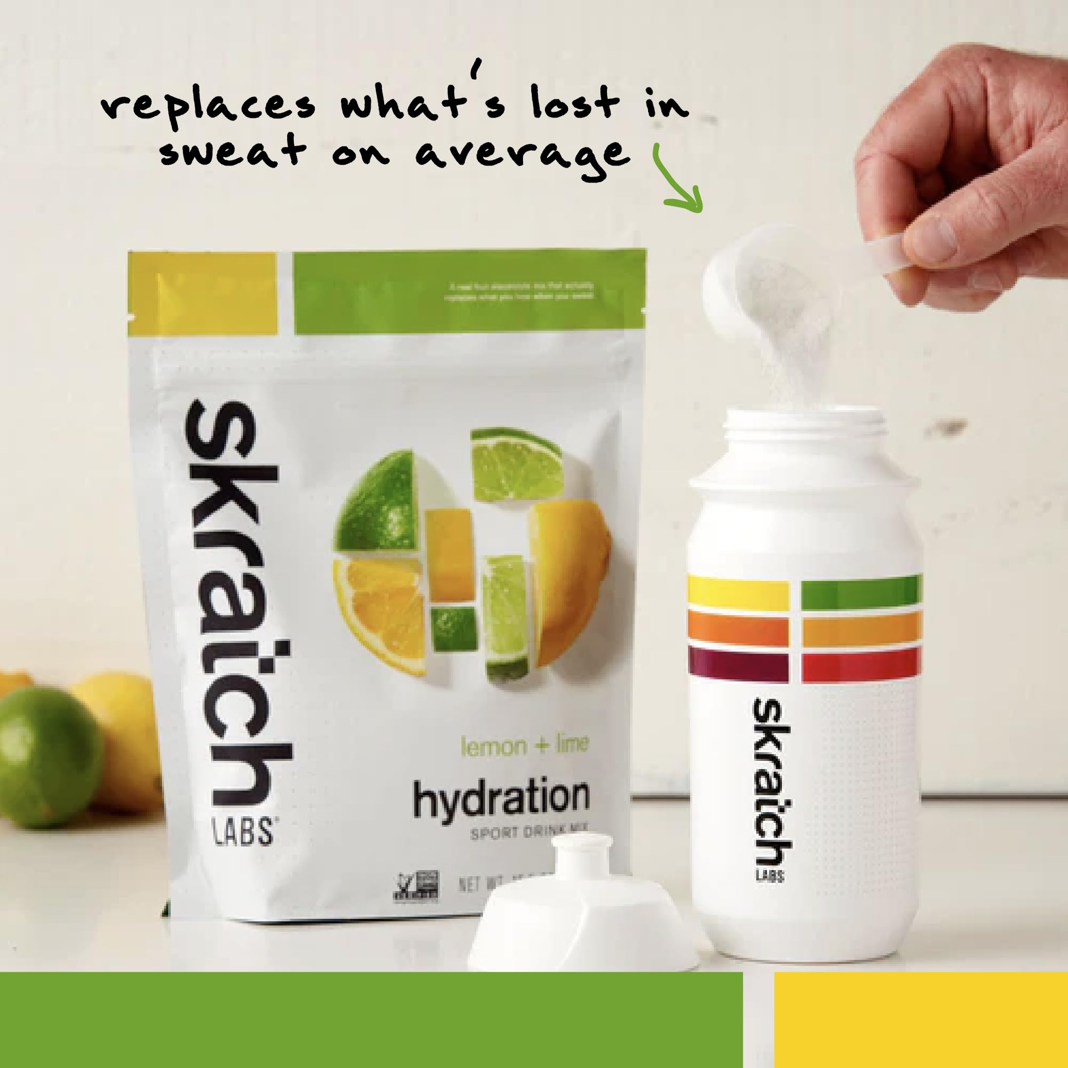 Skratch Labs Hydration Mix – Real?Fruit Electrolyte Powder

