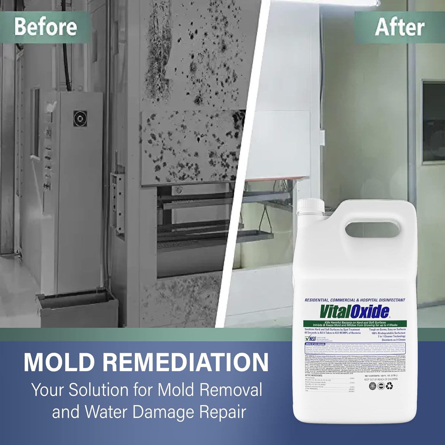 Vital Oxide Disinfectant – EPA Virucide & Sanitizer

