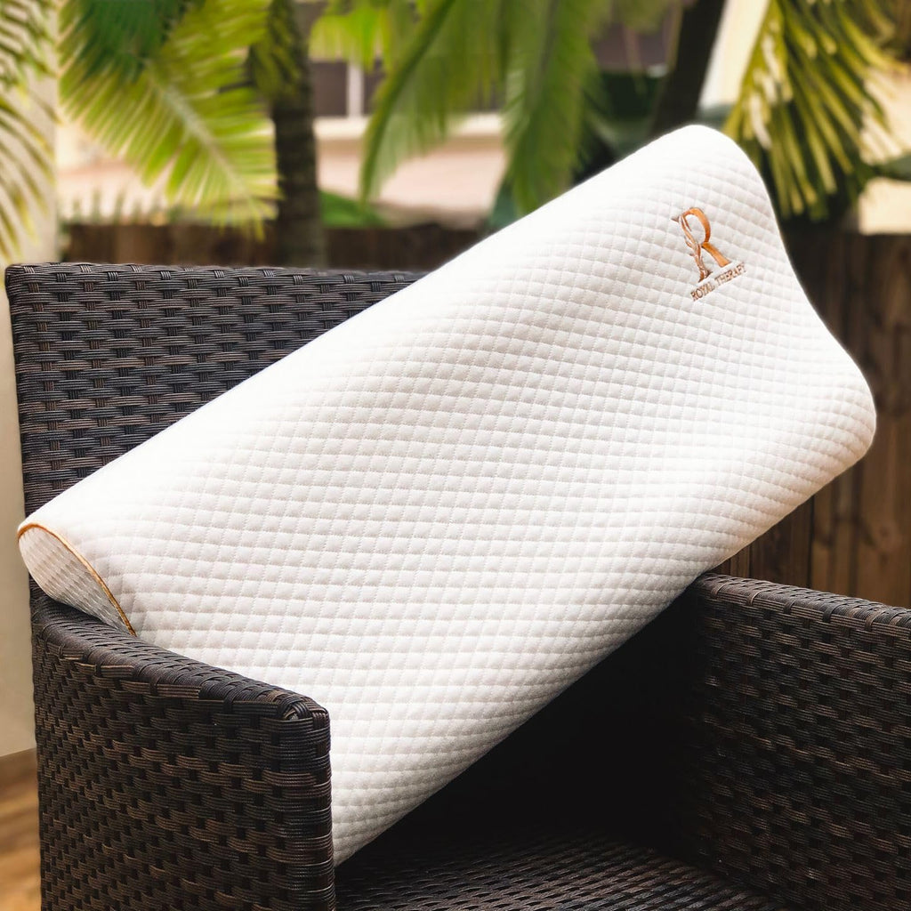 Royal Therapy Memory Foam Pillow – Contour Cervical Support

