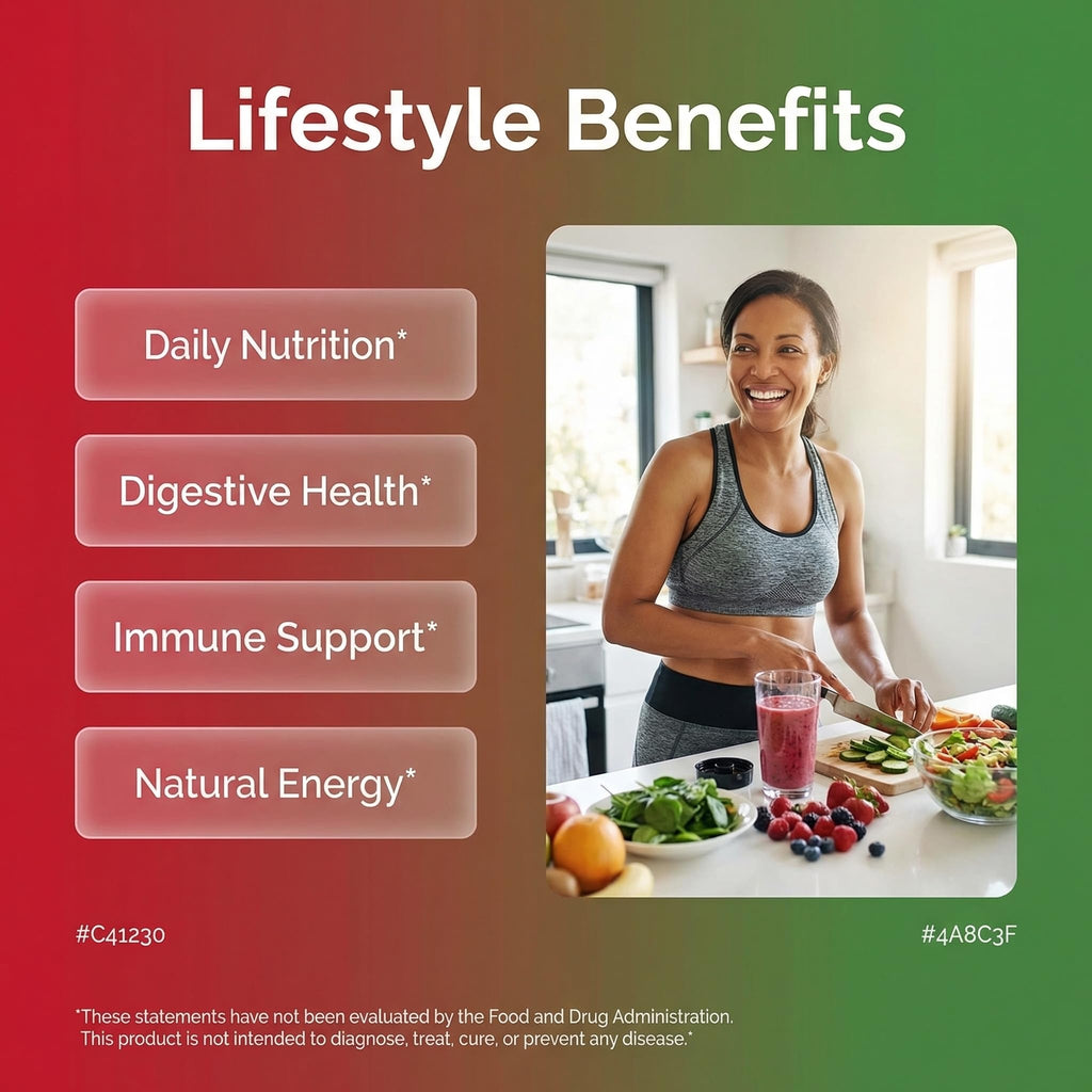 Clean Nutraceuticals Fruits & Veggies Superfood Probiotics


