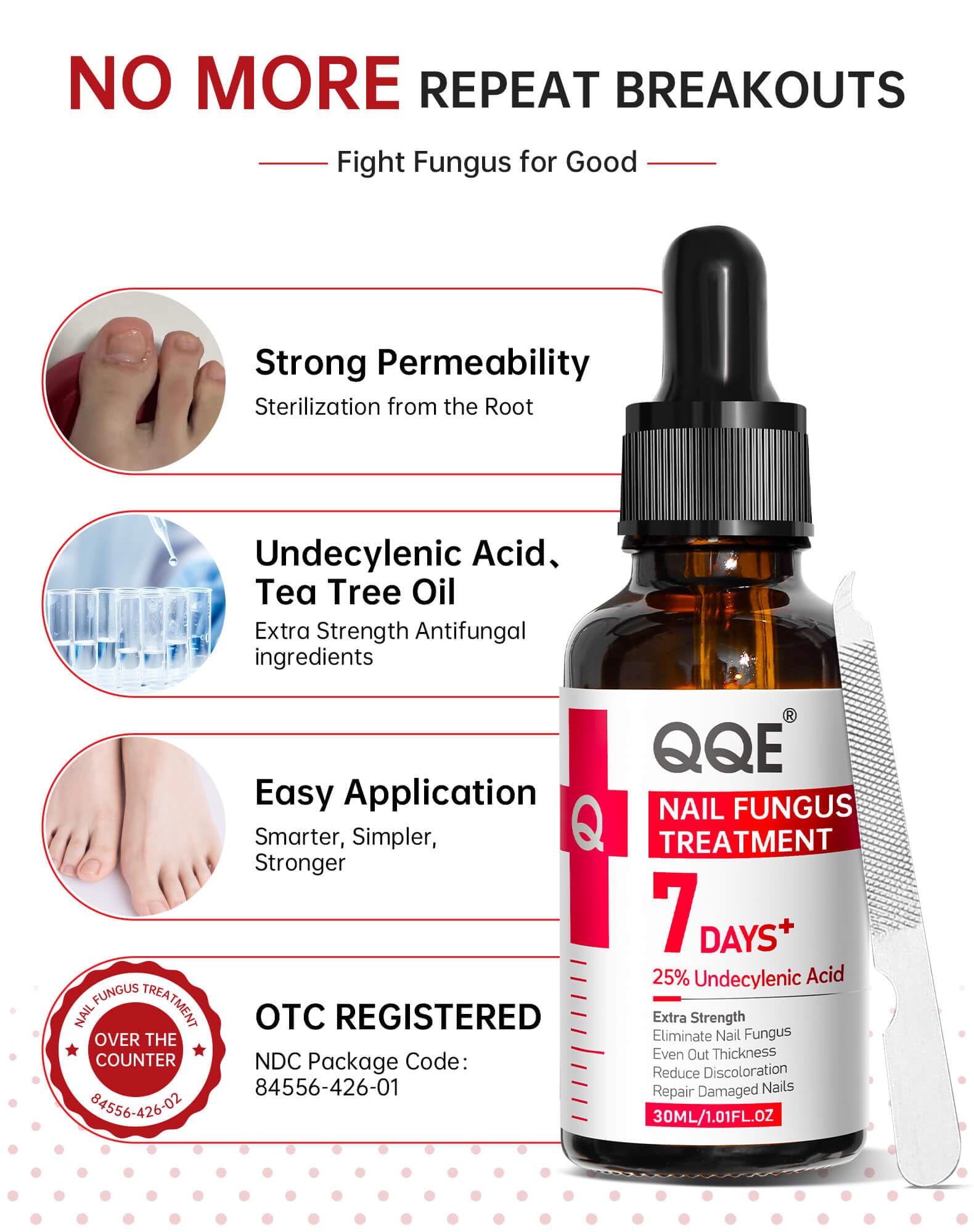 Toenail Fungus Treatment Extra Strength with 25% Undecylenic

