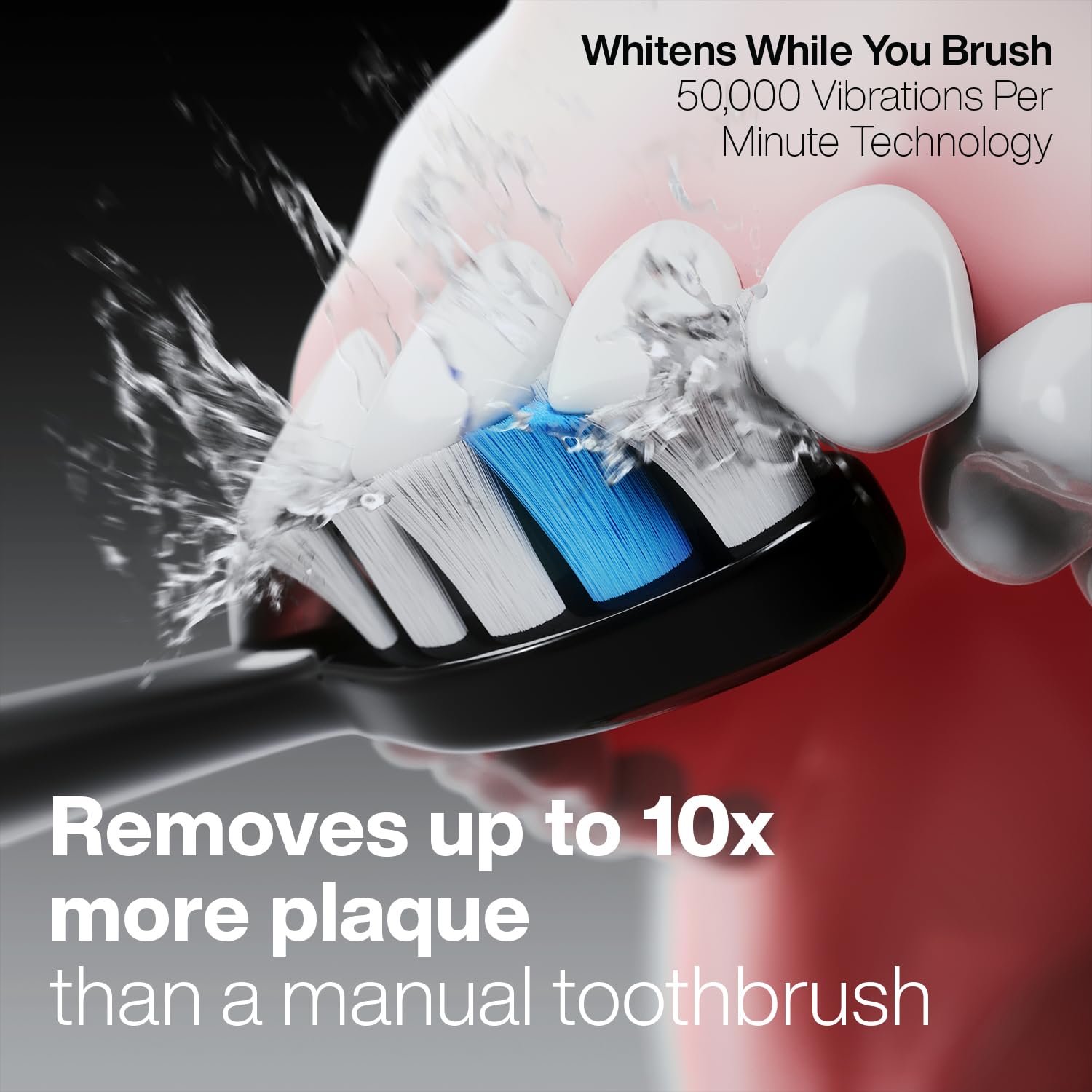 Aquasonic Black Series Electric Toothbrush | 5 Modes

