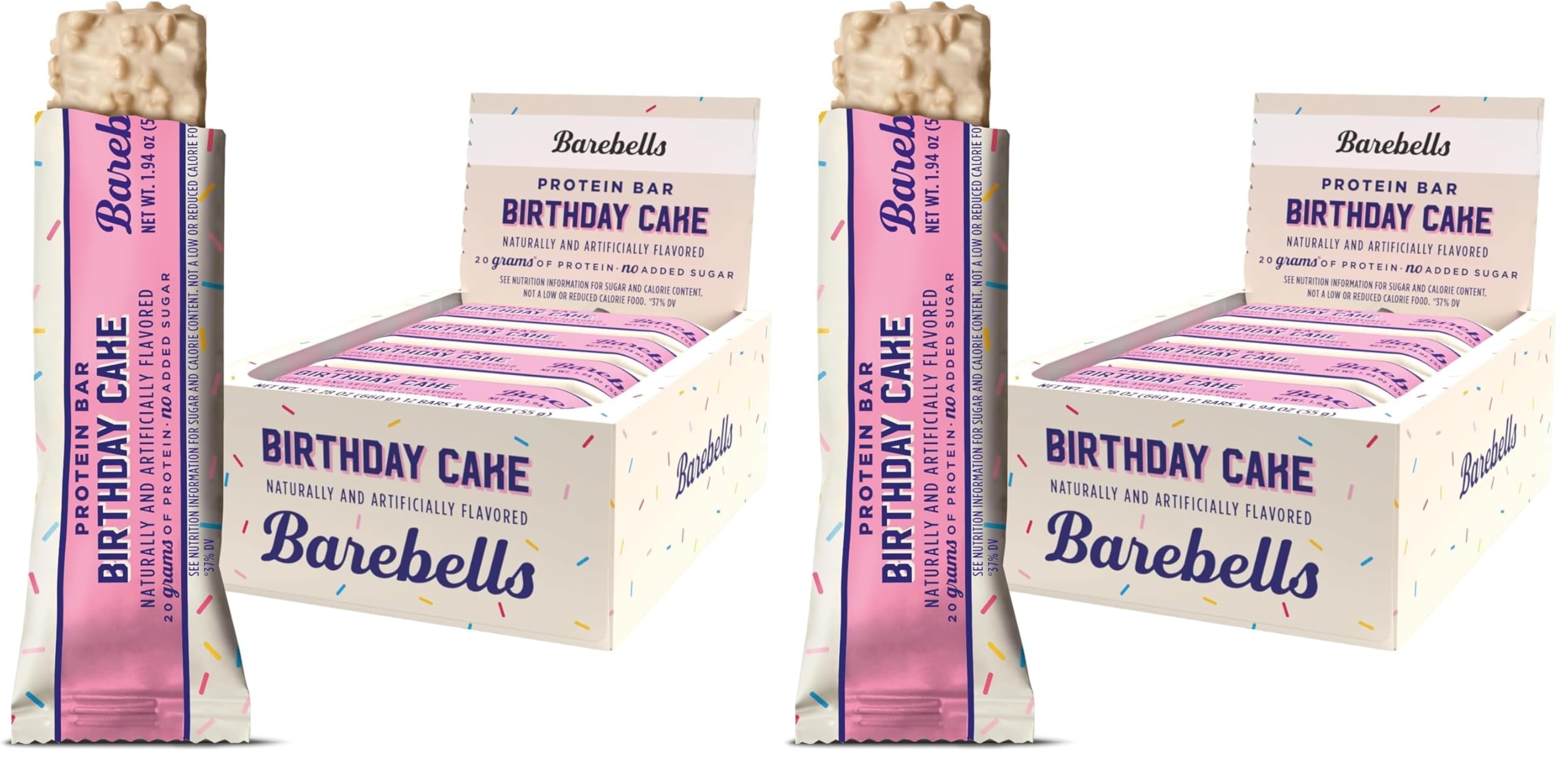 Barebells Protein Bar - 20g Protein, No Added Sugar - High Protein Snack