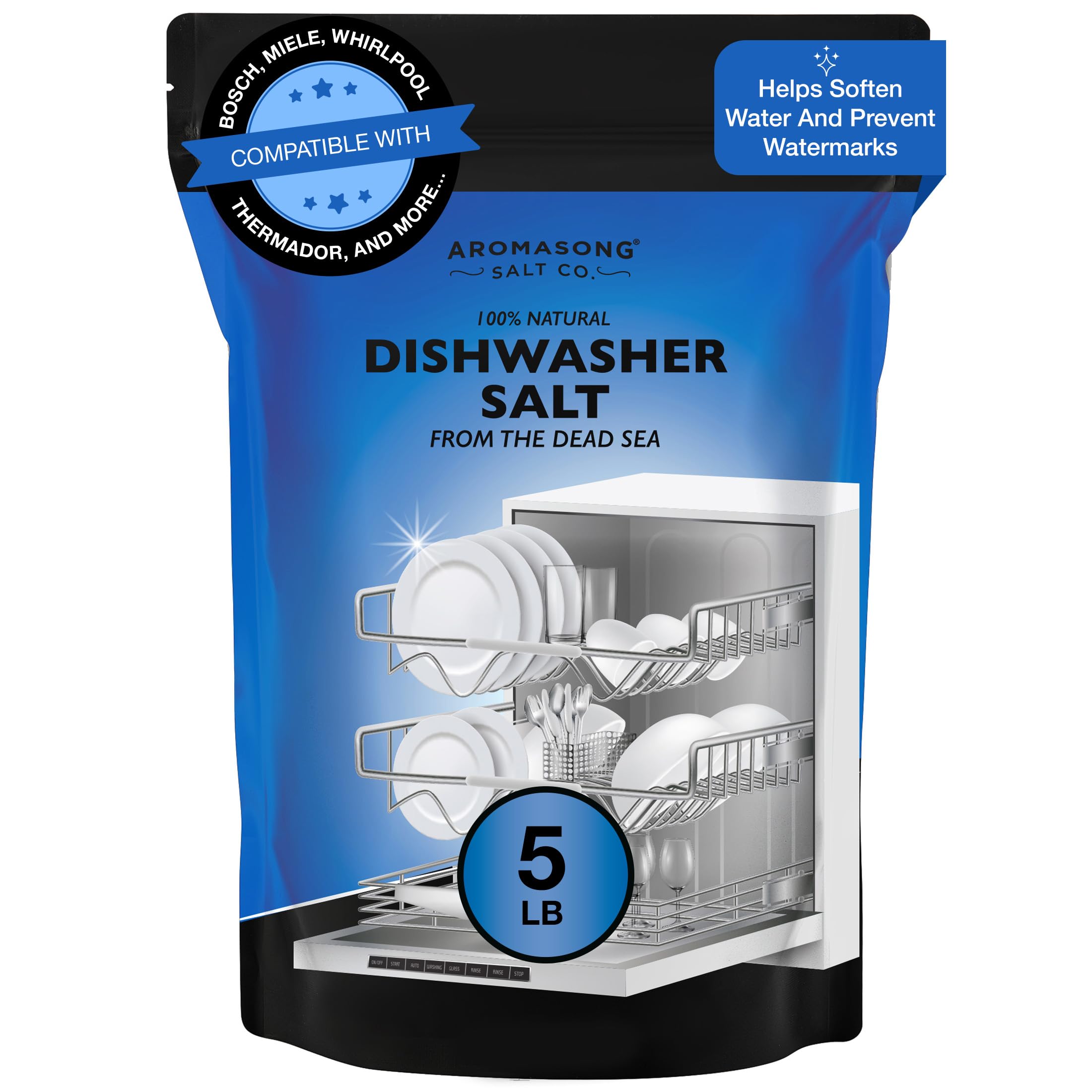 Aromasong Dishwasher Salt for Cleaner Dishes

