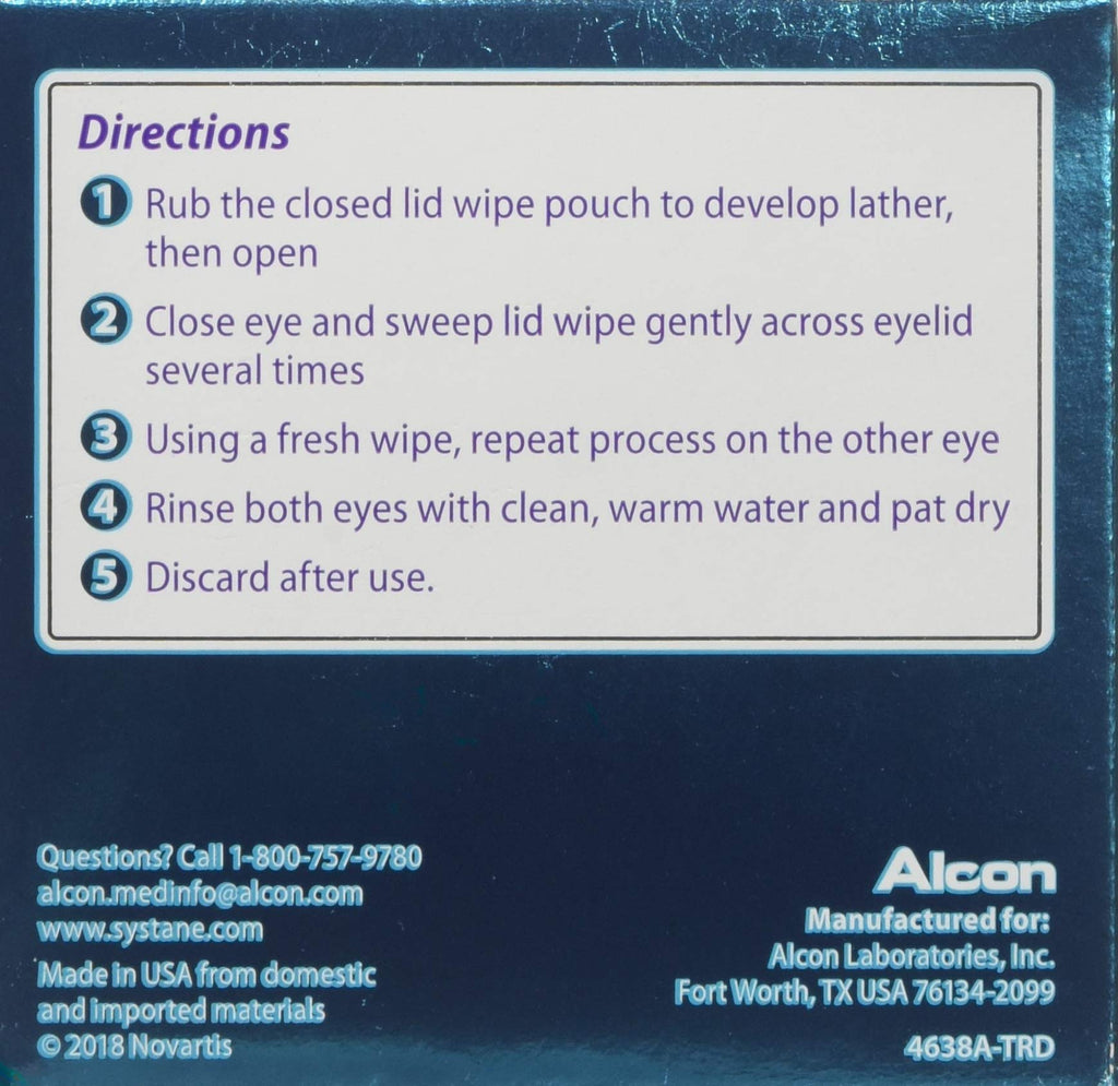 Systane Eyelid Cleansing Wipes | Gentle Eye Care

