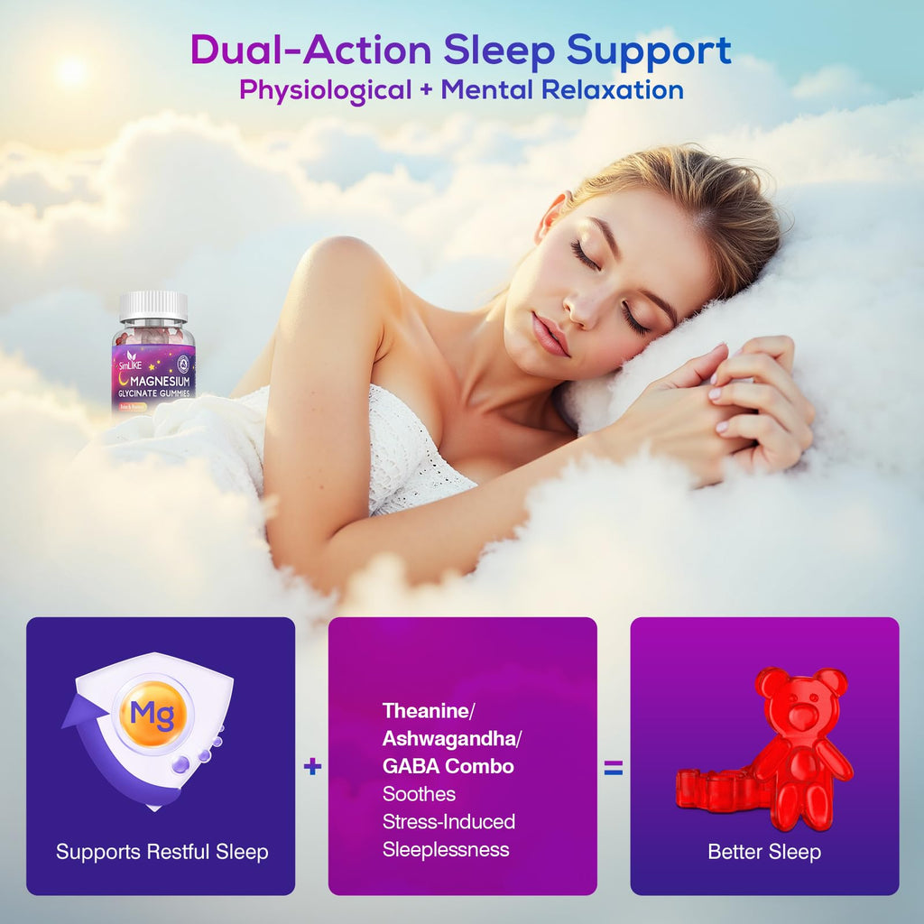 Magnesium Glycinate Gummies with L-Theanine & GABA


