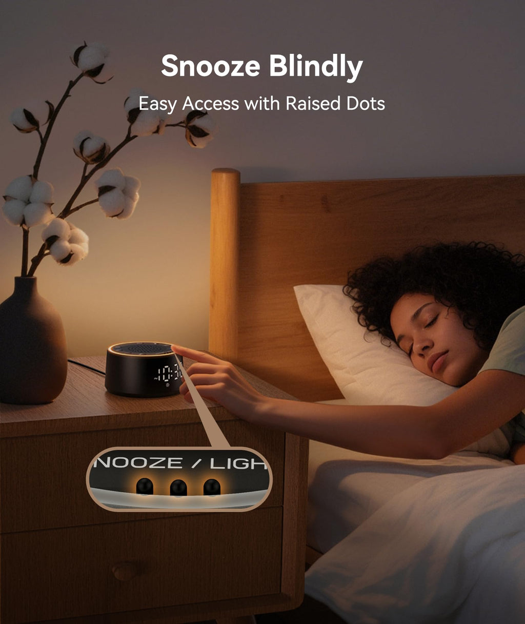 Dreamegg Sound Machine D1 Nova Alarm Clock | 25 Sounds

