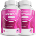 Rosabella Organic Beet Root Capsules - 1300mg Beet Root Powder Supplement, Non-GMO