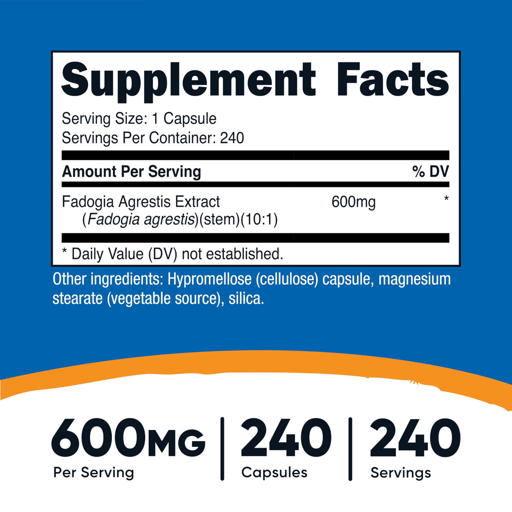 Nutricost Fadogia Agrestis Supplement

