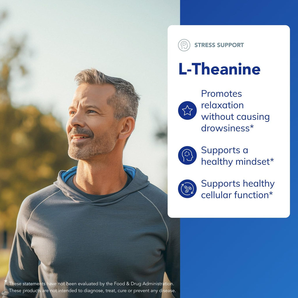 Pure Encapsulations L-Theanine Supplement for Relaxation

