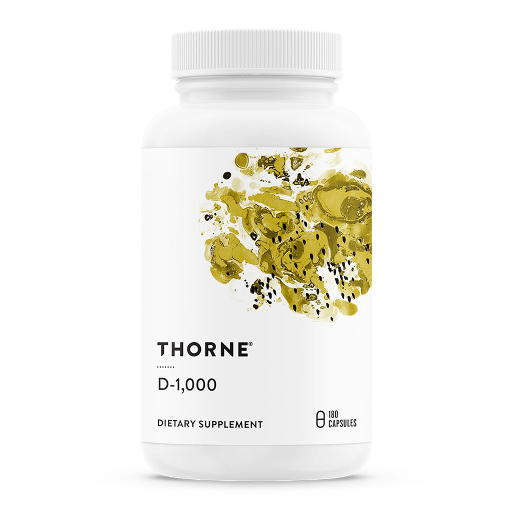 Thorne Vitamin D3 Supplement for Immune & Bone Health

