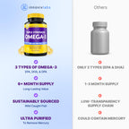 InnovixLabs Triple Strength Omega-3 Burpless Fish Oil

