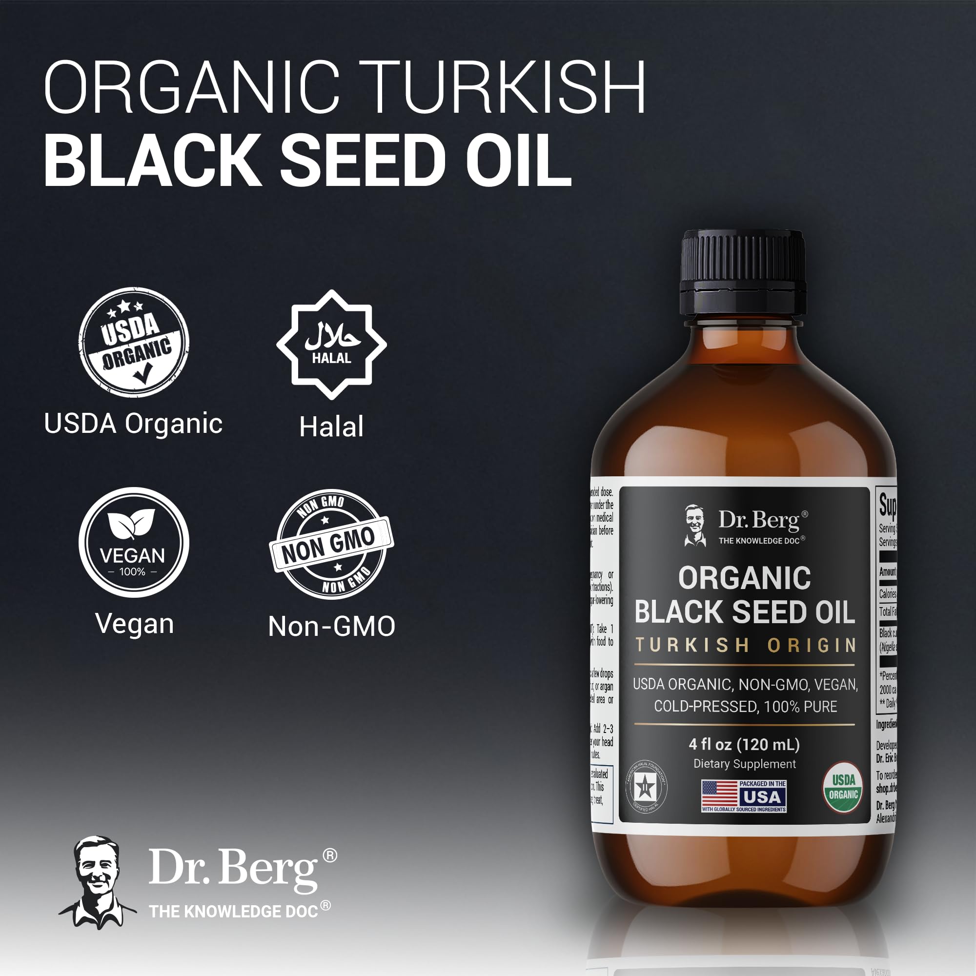 Dr. Berg Seed Oil | Pure Plant Oil


