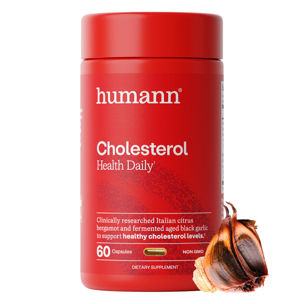 HumanN Cholesterol Health Supplement Garlic & Bergamot

