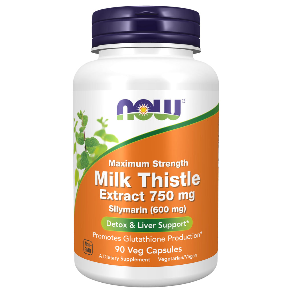 NOW Foods Milk Thistle Extract Silymarin Max Strength

