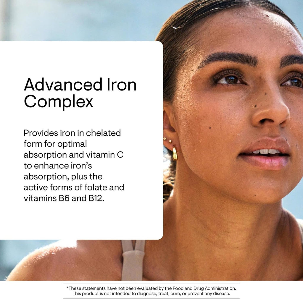THORNE Iron Complex Chelated Iron Supplement

