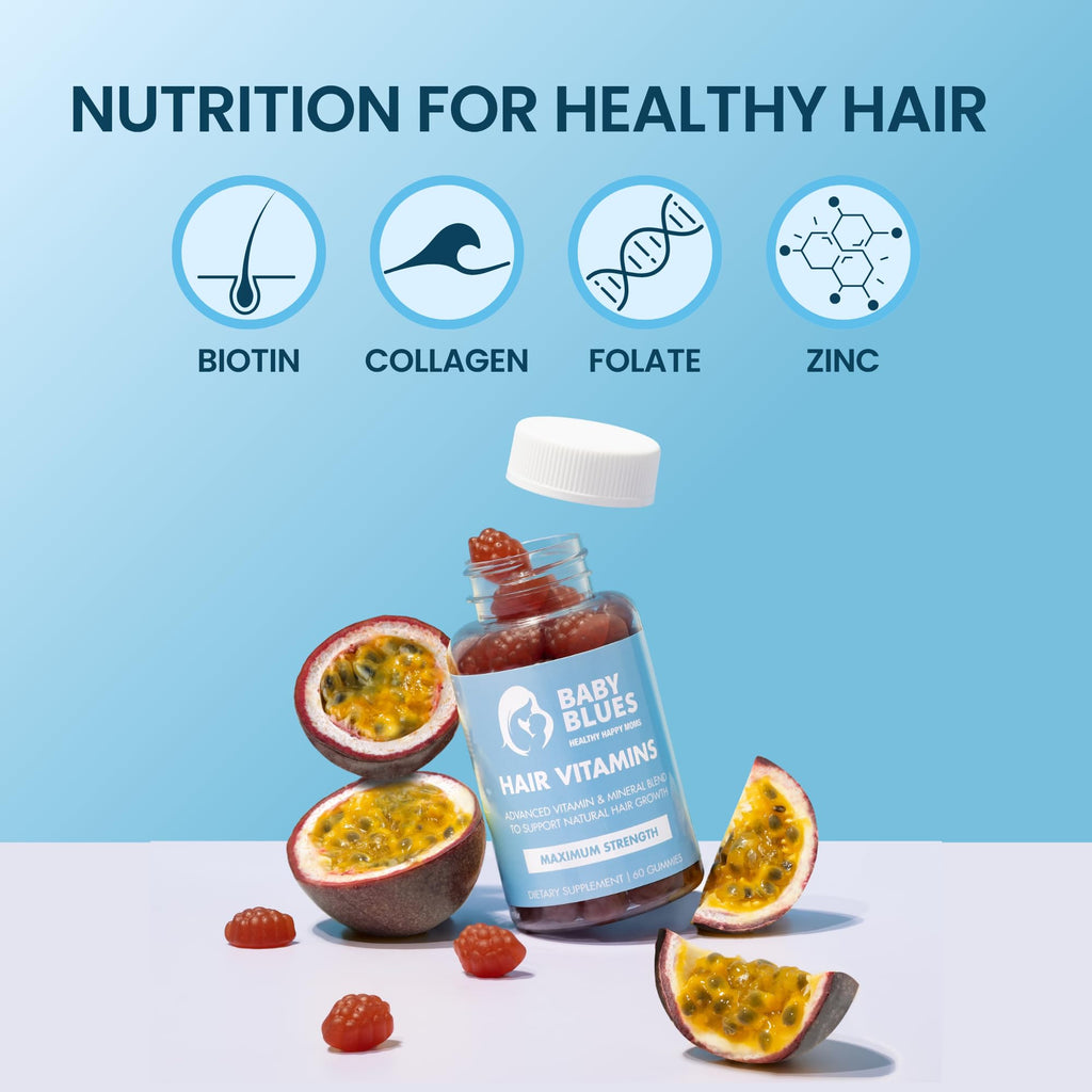 Postpartum Hair Growth Gummies by Baby Blues

