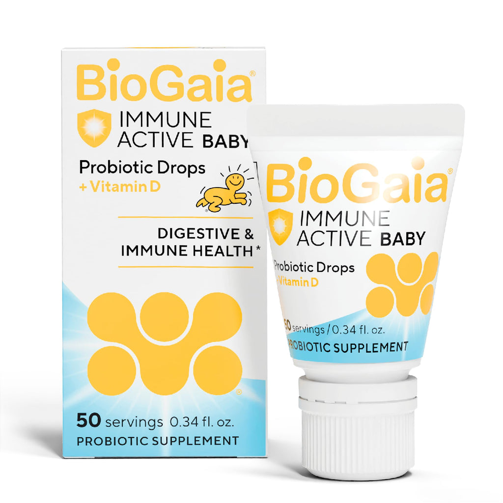 BioGaia Immune Active Baby Probiotic Drops with Vitamin D

