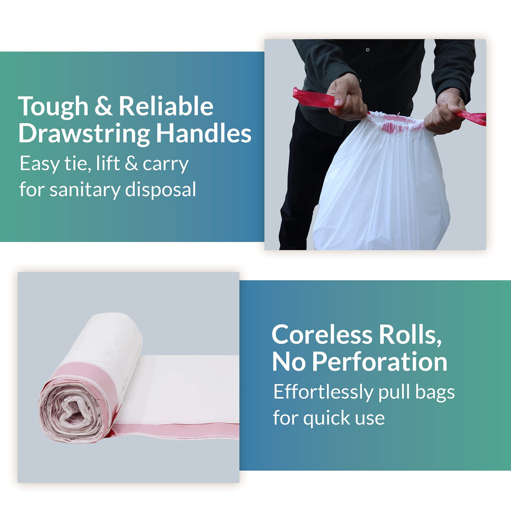 Reli. Drawstring Kitchen Trash Bags | Durable

