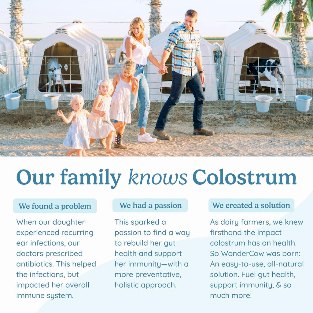 WonderCow Colostrum Powder for Gut Health


