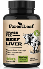 ForestLeaf Grass-Fed Beef Liver Capsules Immunity Support

