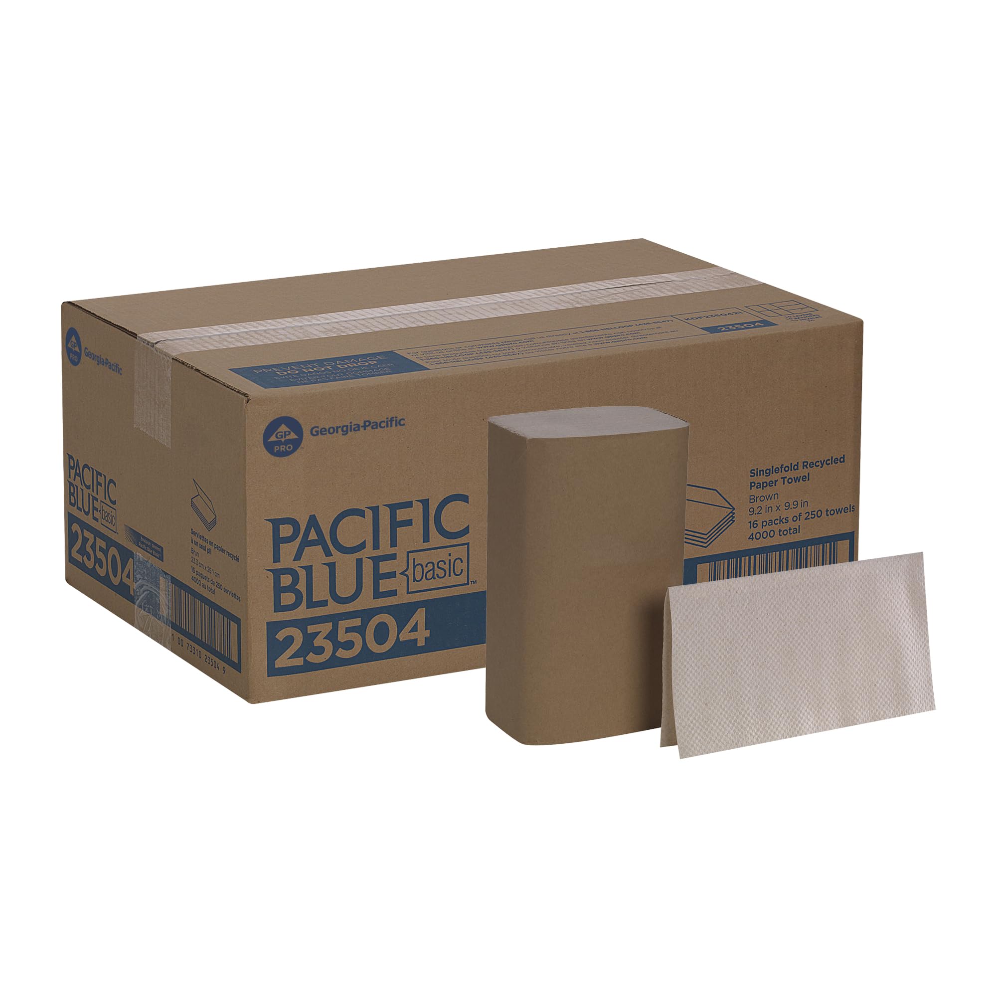 GP PRO Basic S-Fold Recycled Paper Towels

