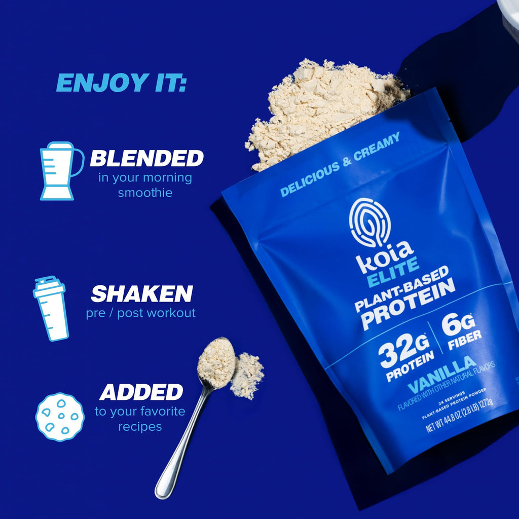 Koia Plant Based Protein Elite Powder

