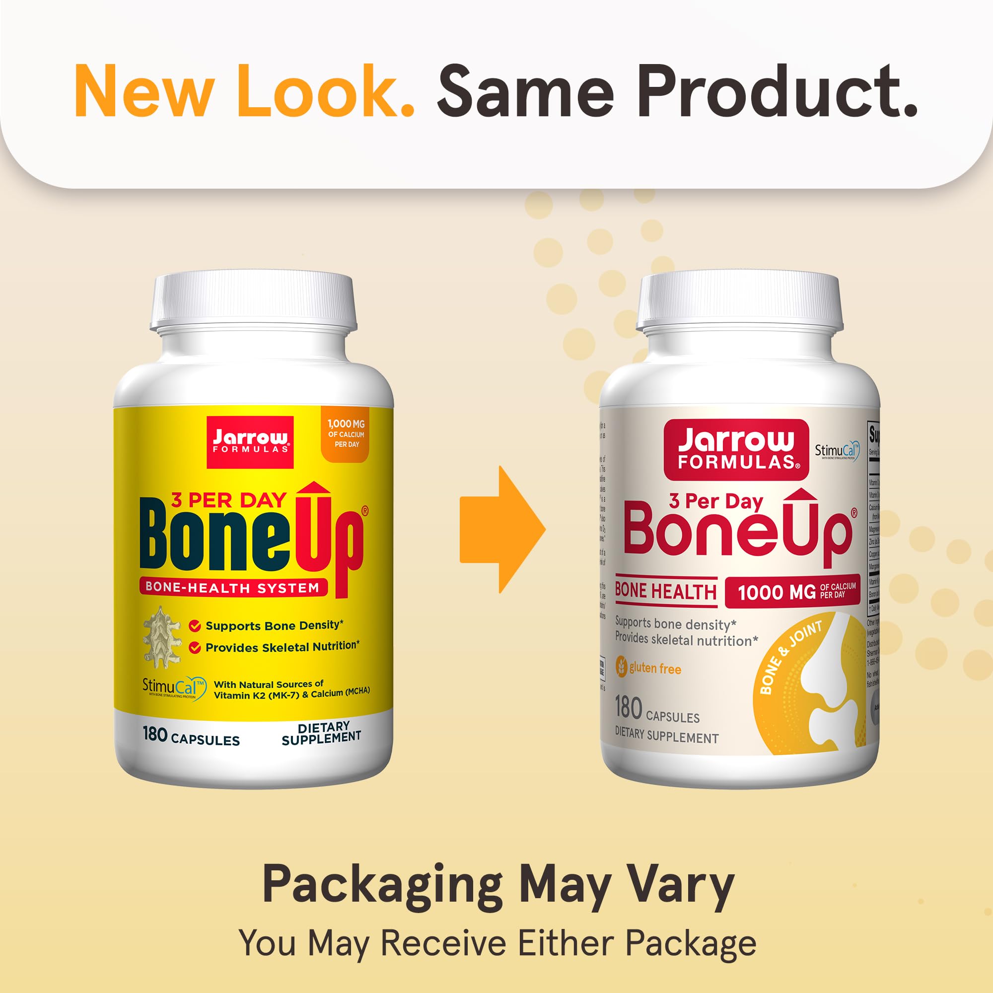 Jarrow Formulas BoneUp Calcium D3 K2 for Bone Health

