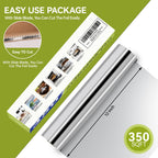 HKZJKJ Aluminum Foil Roll with Cutter | Food Safe

