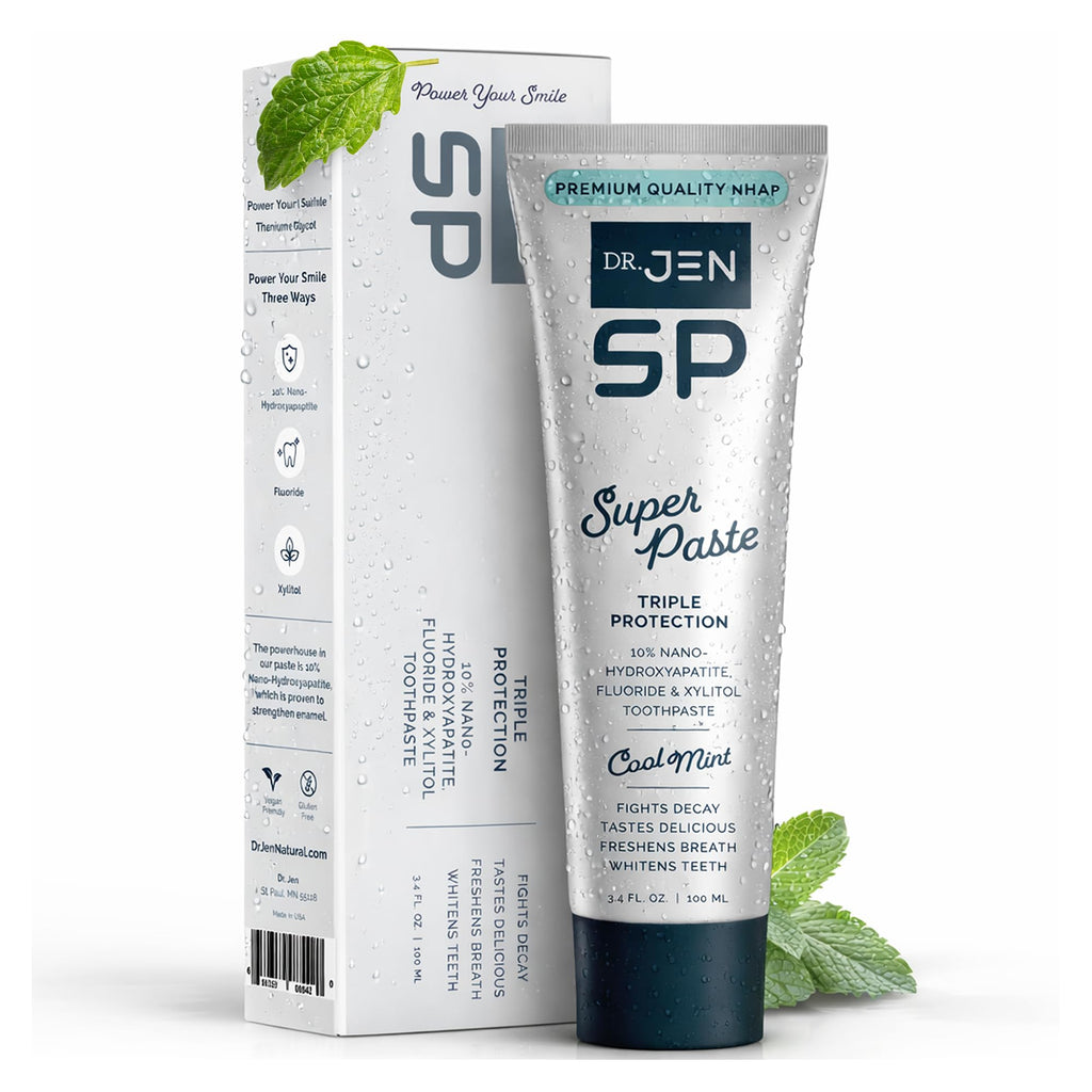 Dr. Jen Toothpaste with Nano Hydroxyapatite and Fluoride

