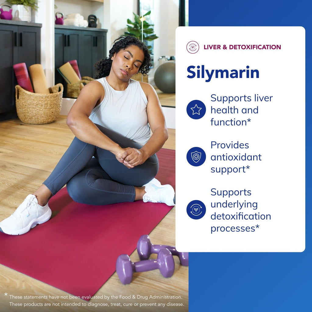 Silymarin Milk Thistle by Pure Encapsulations | Liver Health

