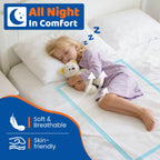 AAY Disposable Bed Pads - Six-Layer Absorbent Underpads

