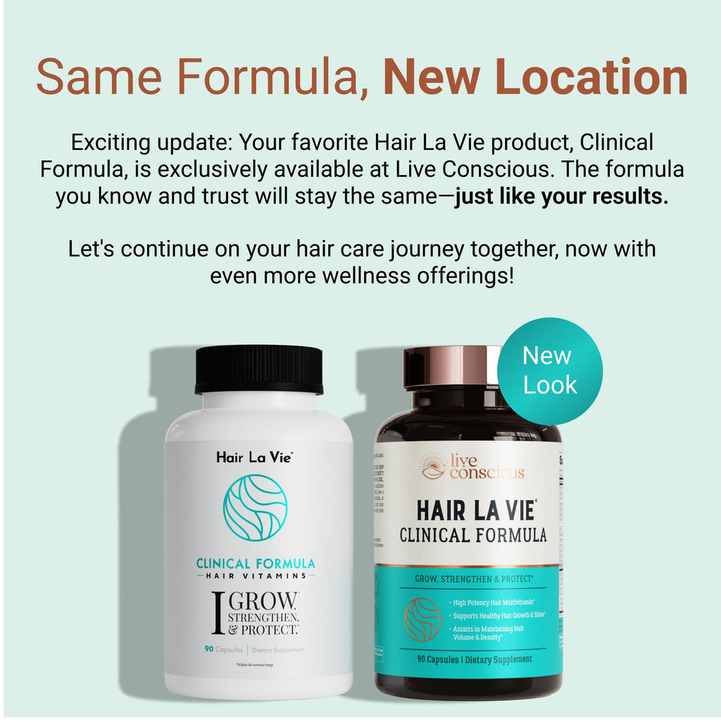 Hair Growth Vitamins Hair La Vie Live Conscious Formula

