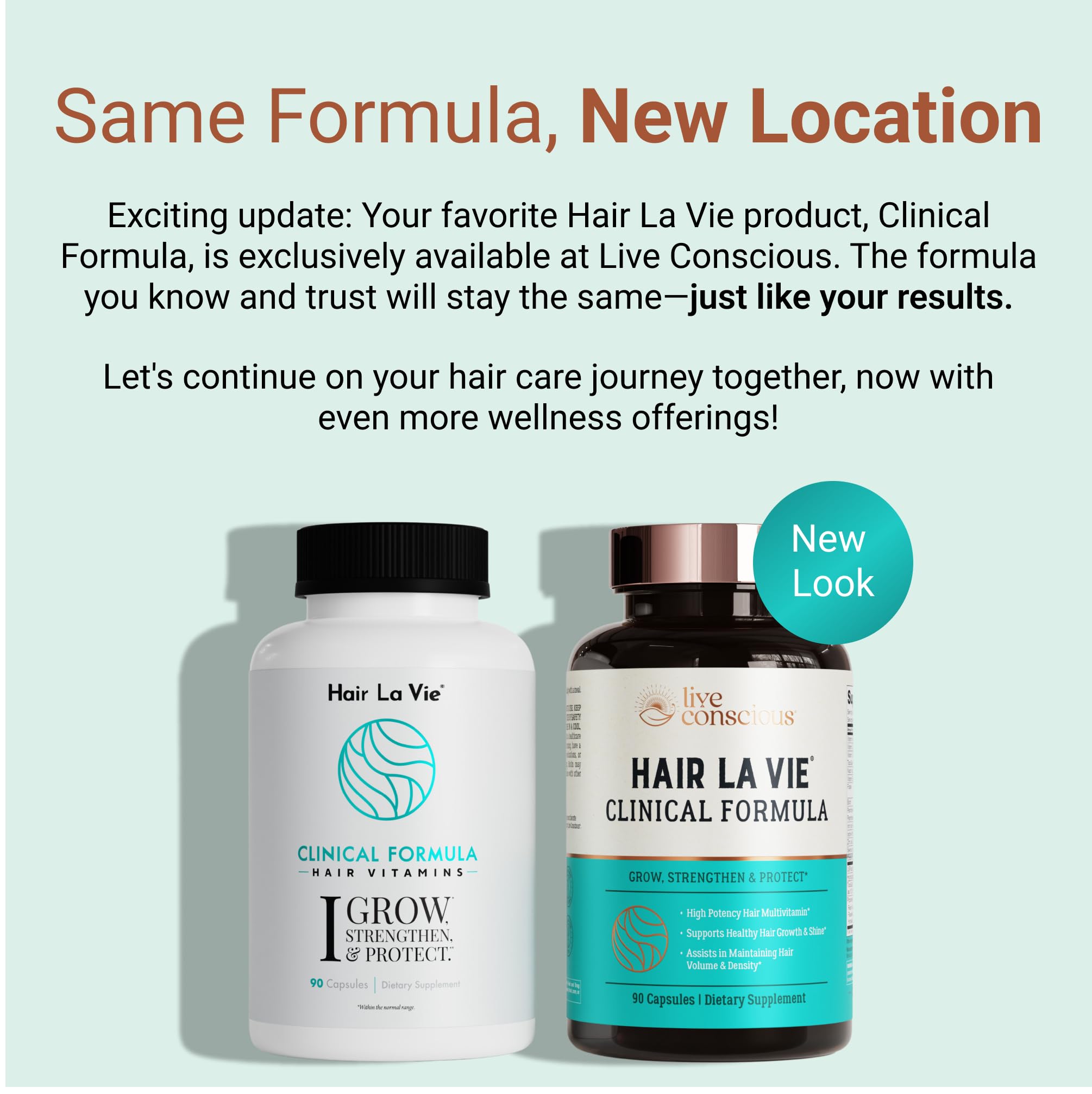 Hair Growth Vitamins Hair La Vie Live Conscious Formula

