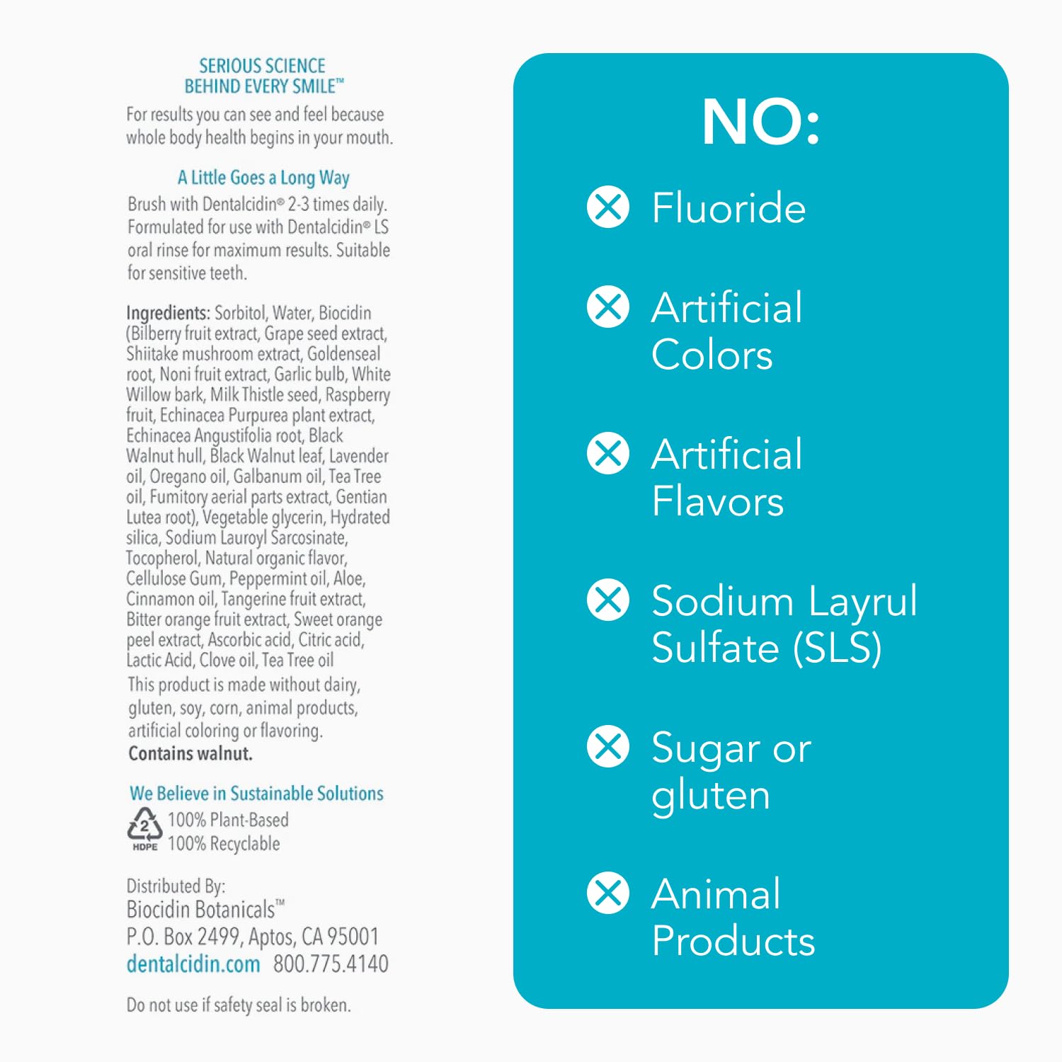 Biocidin Dentalcidin Oral Care Solution | Biofilm Support

