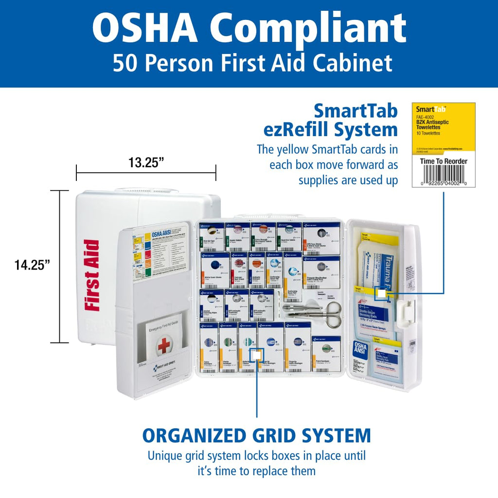 First Aid Only SmartCompliance First Aid Kit Cabinet

