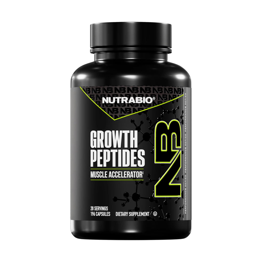 NutraBio Growth Peptides Muscle Accelerator for Lean Muscle

