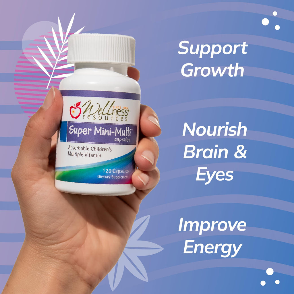Wellness Resources Kids Multivitamin for Growth and Focus

