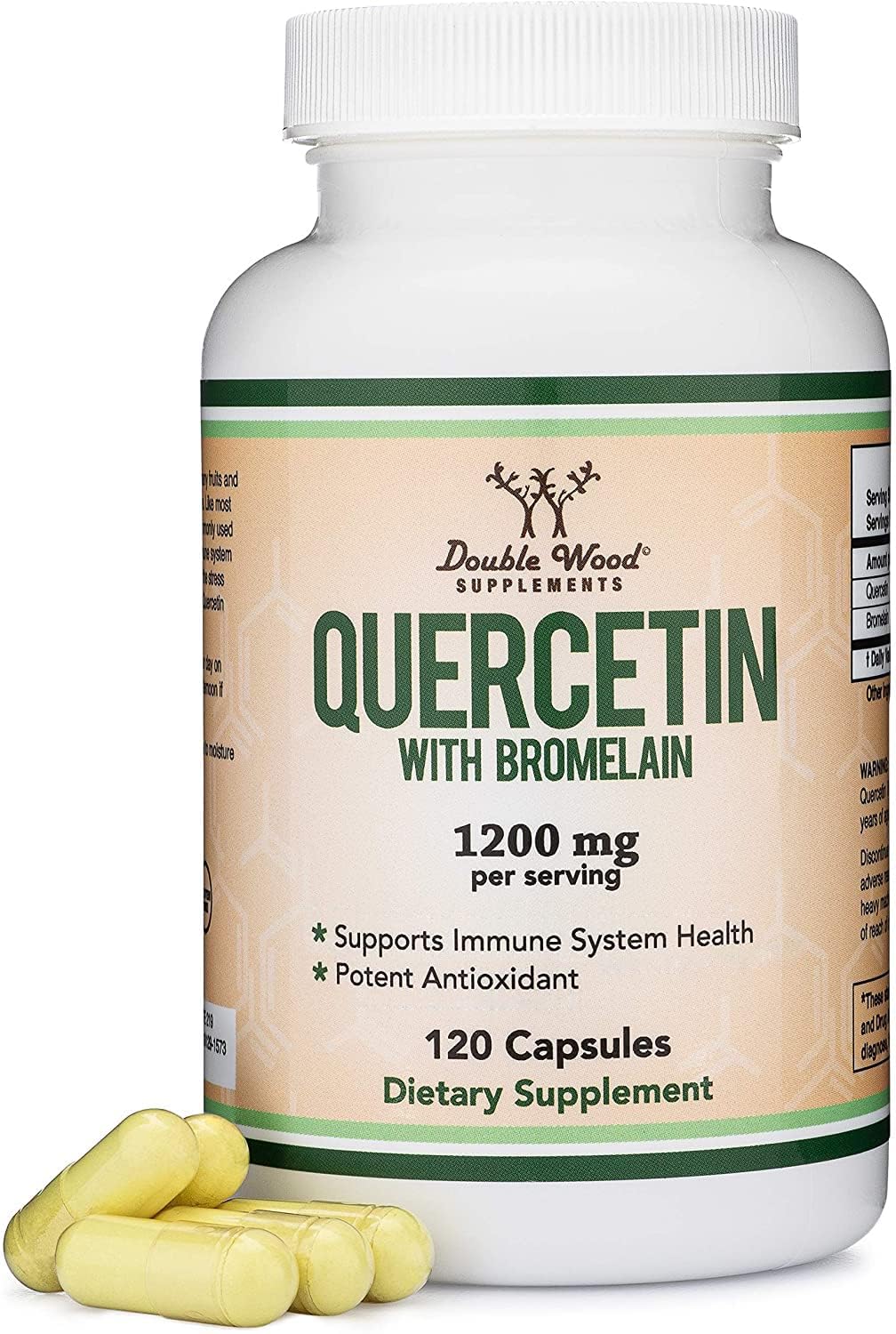 Quercetin with Bromelain by Double Wood | Immune Support

