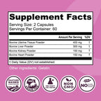 Beef-Derived Women's Wellness Supplement

