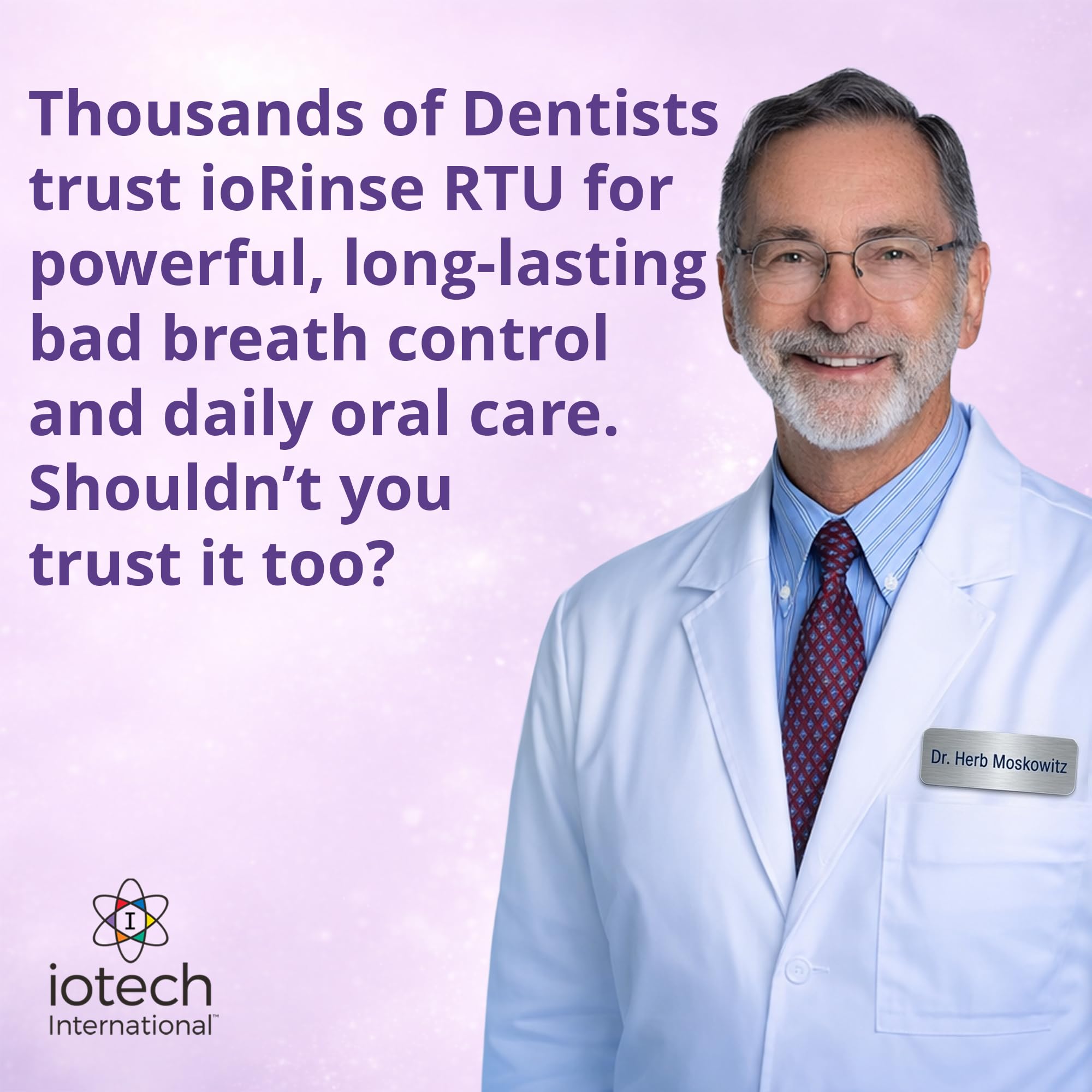 ioRinse Halitosis Mouthwash - Molecular Iodine

