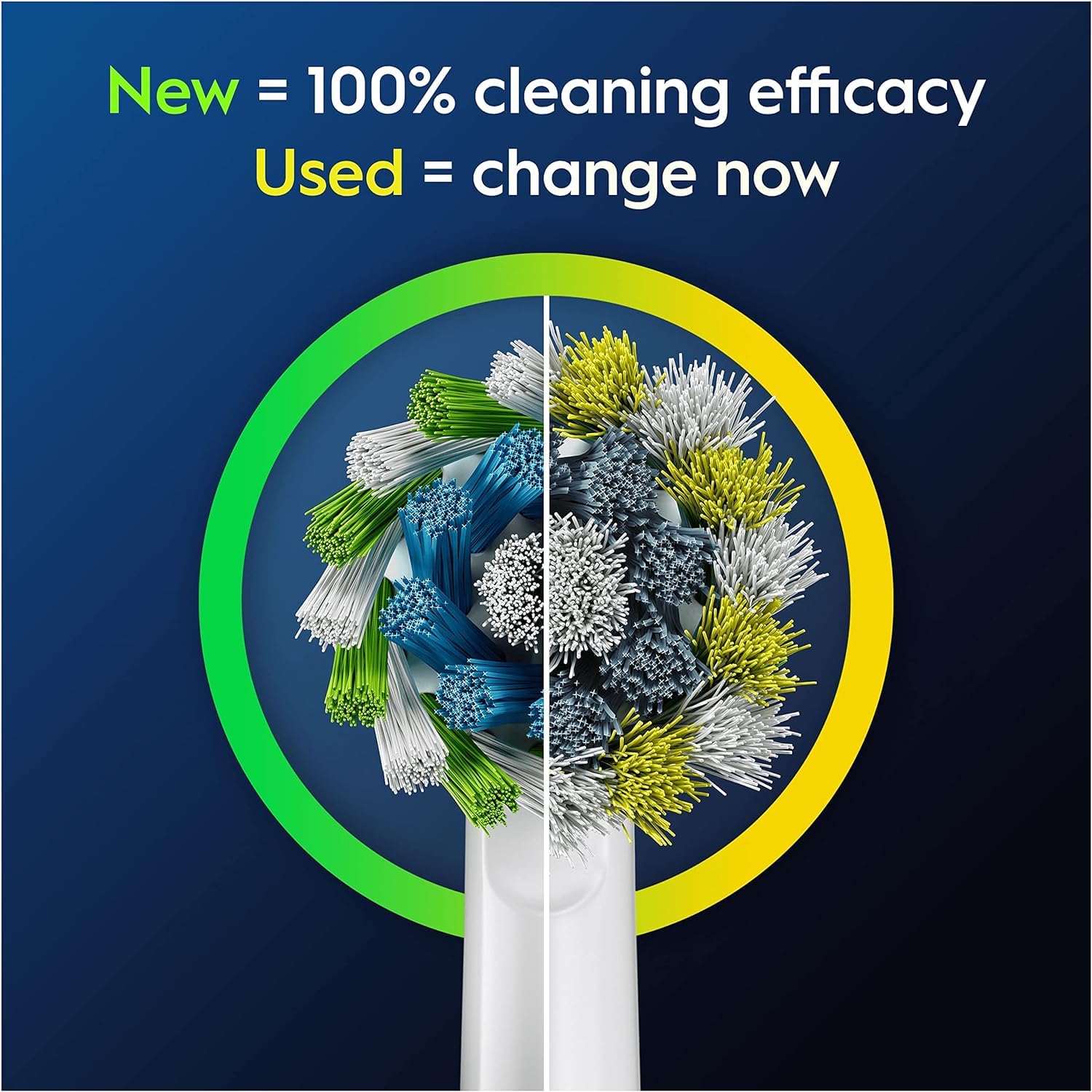 Oral-B Pro Cross Action Toothbrush Head | Deep Cleaning

