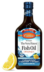 Carlson The Very Finest Fish Oil Liquid Omega-3 Supplement

