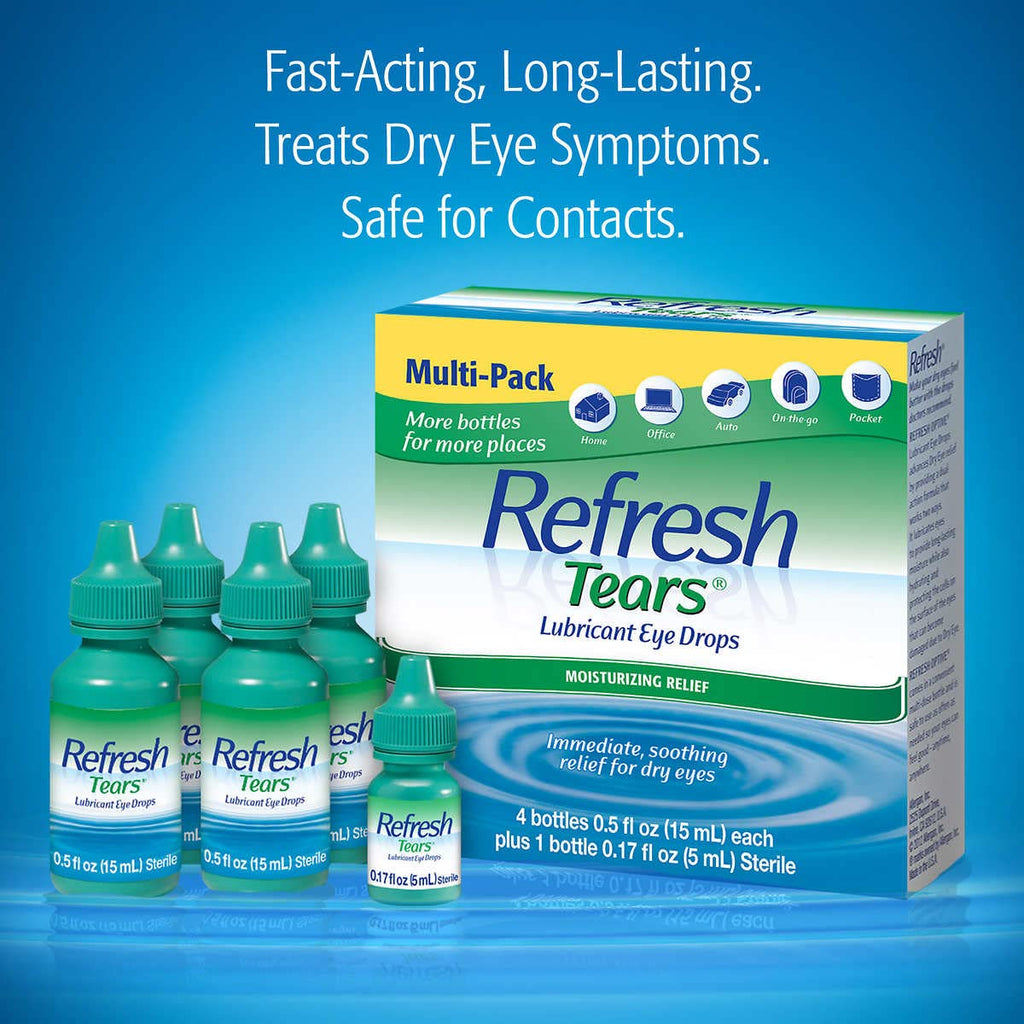 Refresh Tears Lubricant Eye Drops for Dry Eye Relief

