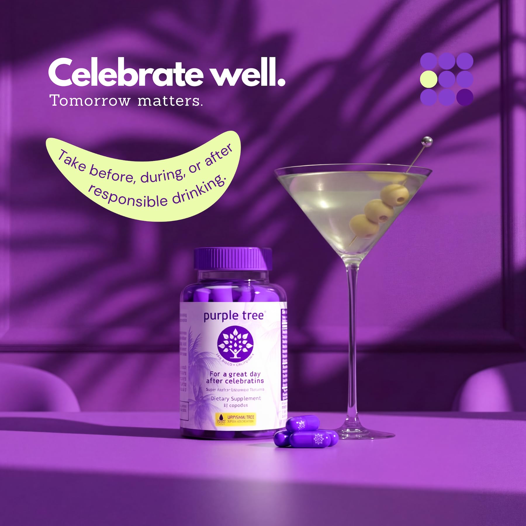 Purple Tree Liver Support Post-Drink Supplement


