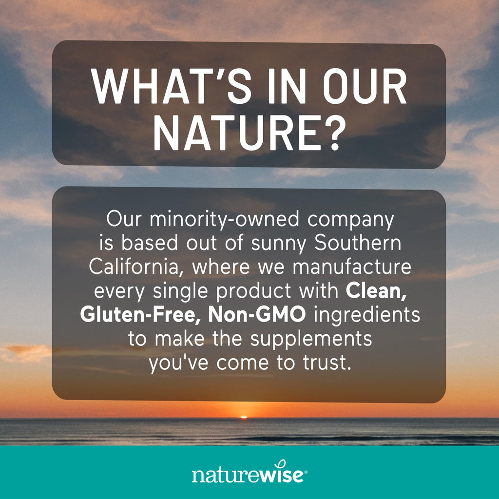 NatureWise Women's Multivitamin with Stress Support - Non-GMO

